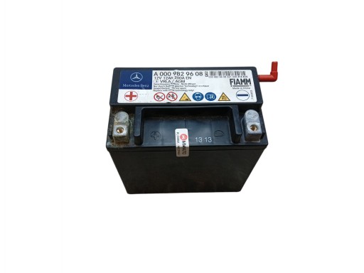 battery auxiliary MERCEDES A W176 W222 W212 W217 W218 W246 A0009829608