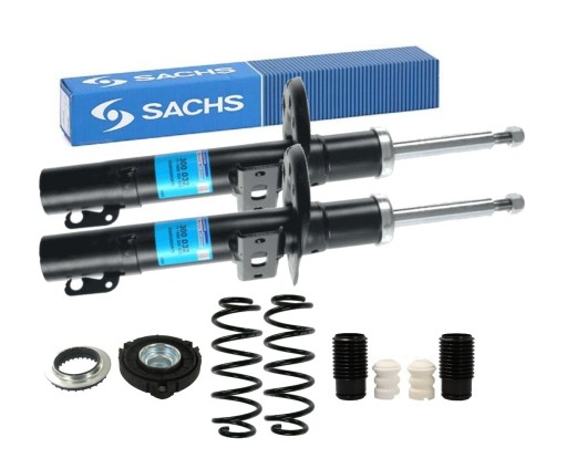 300 032 - Передние амортизаторы sachs полный комплект seat cordoba