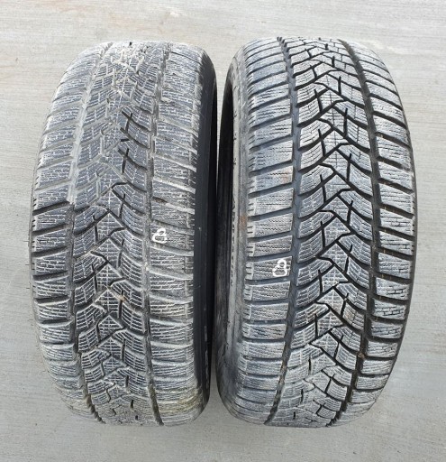 ЗИМНИЕ СПОРТИВНЫЕ ШИНЫ DUNLOP 5 205\55\R16 ПАРА 8ММ