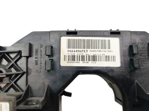 DEVIO LUCI TERGICRISTALLO TERGI MANETKA Meccanismo leva cambio ingranaggi CITROEN C4 PICASSO e 96644965XT