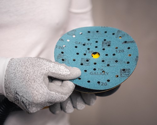 Мирка шайба галактика 150мм липучка P600 MULTIFIT 50SZ