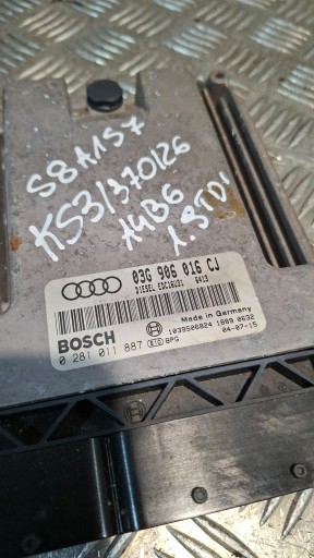 control unit of the engine AUDI A4 B6 1.9TDI
