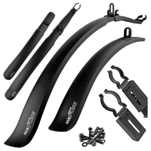 Чорний комплект крил Kellys FUSE