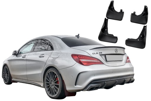 MERCEDES CLA C117 13-2018 з пакетом AMG Бризковики