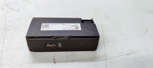 adapter PORT USB LADOWARKI AUDI Q3 F3 83A035726