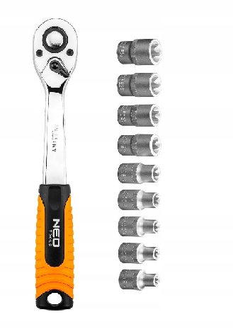 НАБІР ГАЙКОВИХ КЛЮЧІВ TORX 1/2 