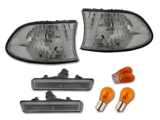 KPBM10+KBBM05 - Указатель поворота мигалка дымовая Bmw 7 e38 Lift FL 98-