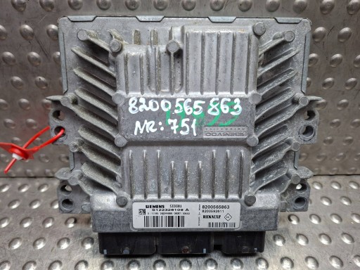 control unit of the engine S122326109A 8200592611 8200565863 Renault 1.5 DCI