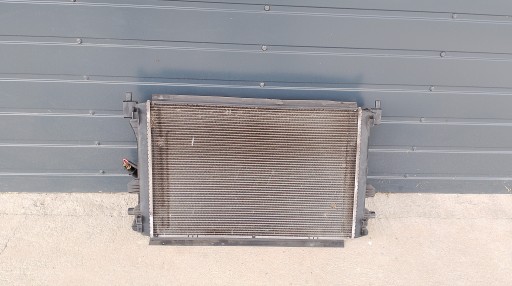 5Q0121207AP 5Q0121151EM - Audi vw seat skoda комплект радіатора вентилятор 1.5 tsi 2.0 tdi