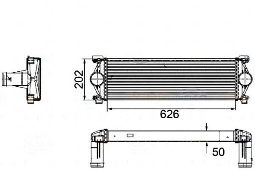 8ML 376 - ИНТЕРКУЛЕР BEHR-HELLA RENAULT MASCOTT 3.0DCI 04-