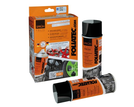 Спрей-фольга FOLIATEC (діп) 800 мл, колір чорний матовий