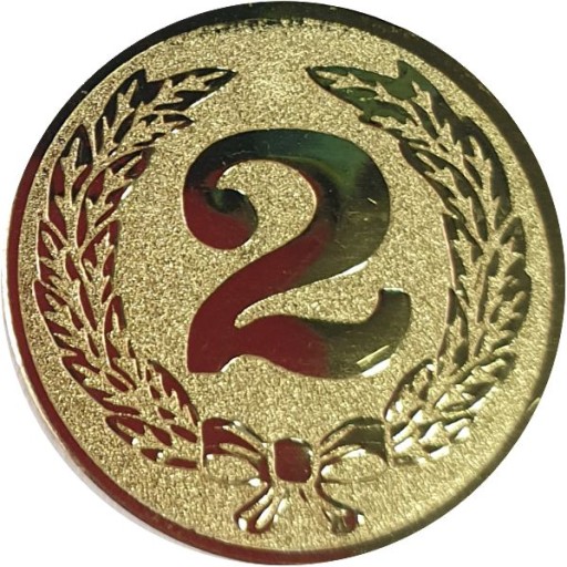 ЗОЛОТА ЕМБЛЕМА СТИК ДРУГЕ МІСЦЕ A39