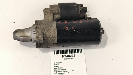 starter 1121510001 MERCEDES W210