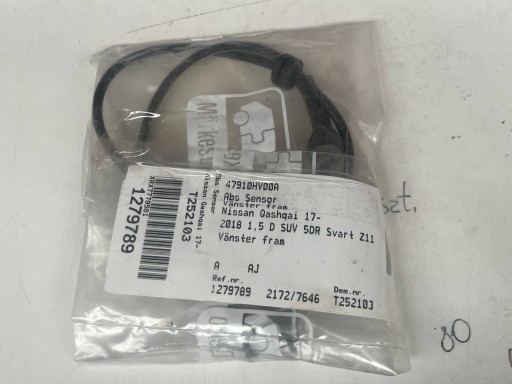 sensor PREDKOSCI wheels ABS front right NISSAN QASHQAI 47910HV00A @A