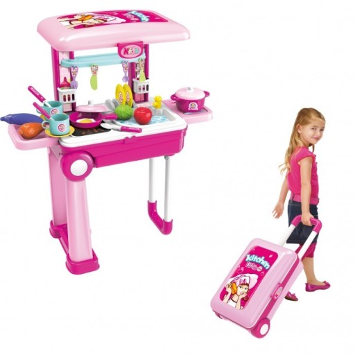 МАЛЕНЬКИЙ КУХОННИЙ НАБІР У ВАЛІЗІ TOBI TOYS