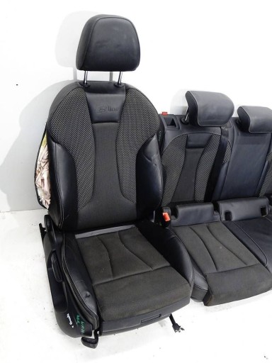 Sitze rechts links vorne heck KOMPLET AUDI A3 8V Halbleder