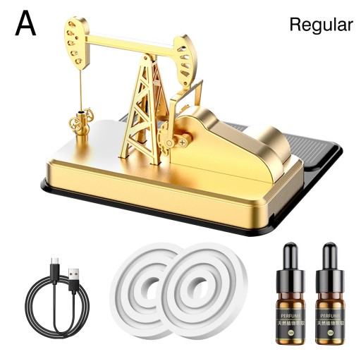 Oilfield Pumping Unit Car Solar Air Freshener Dash