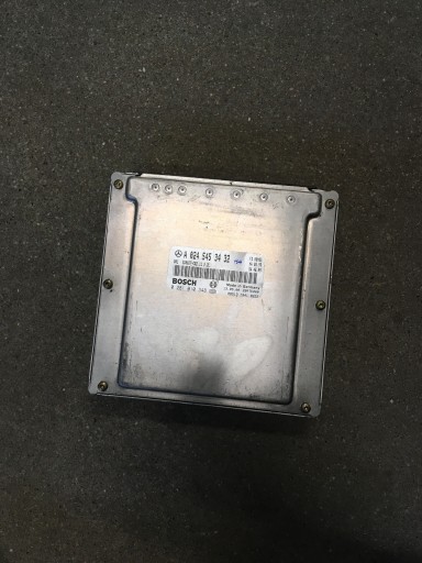 A0245453432 - Компьютер контроллера двигателя мерседес