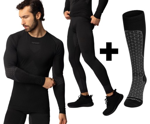 SPAIO МОТОЦИКЛ ТЕРМО ОДЯГ КОМПЛЕКТ ДЖЕРСІ ГЕТРИ ШКАРПЕТКИ-2XL