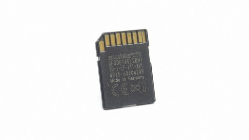 KARTA der Navigation MAPY SD MIB-HS EUROPA 2016 AUDI A4 B9 8W0919866C