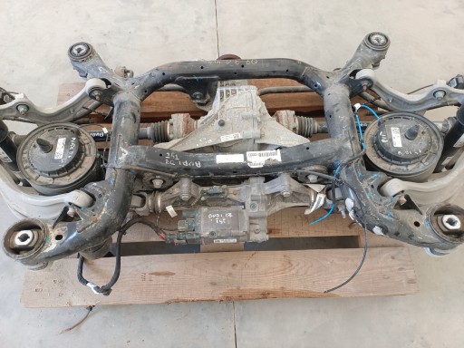 4M0500025 - Audi q7 4m 15- салазки задняя торсионная балка подвеска