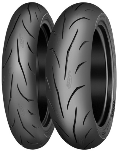2X шины MITAS SPORT FORCE + 120 / 70ZR17 58 Вт TL