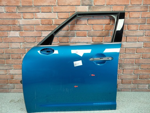 7438595 - Mini cooper countryman f60 левая передняя дверь c2m island blue