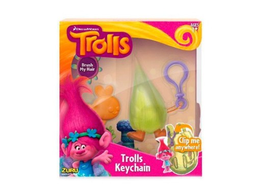 ZURU TROLLS FUZZBERT TROLS 10 СМ ХУТРЯНИЙ БРЕЛОК