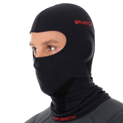 Балаклава Brubeck Active Wool чорна с/м