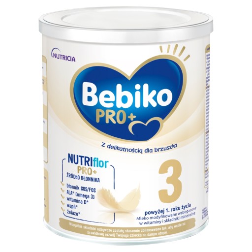 Bebiko Pro+ 3 Поживна суміш на молочній основі для дітей від 1 року 700 г