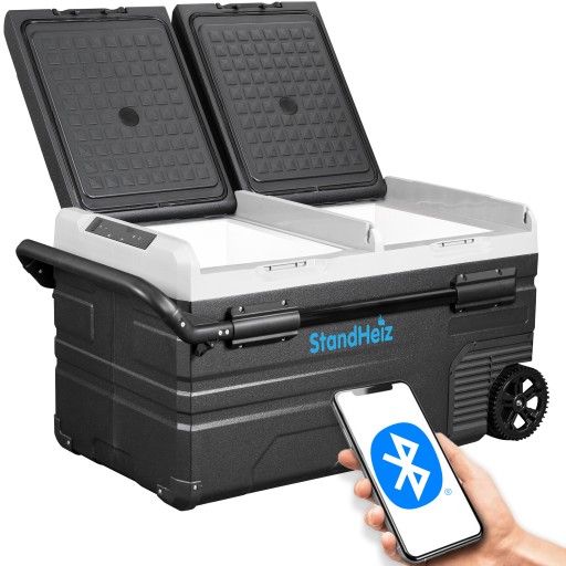 ПОРТАТИВНИЙ КОМПРЕСОР ТУРИСТИЧНИЙ ХОЛОДИЛЬНИК 72L КАМЕРА 12V24V 230V STANDHEIZ