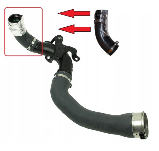 144604208R, 144 - DACIA LOGAN II 0.9 TCe турбо наддув шланг