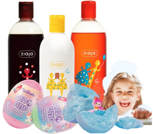 ZIAJA MAZIAJKI ДІТЯЧІ + КОМПЛЕКТ ЧОБІТКІВ