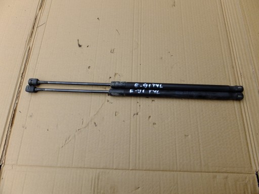 tlumič kapoty záď komplet bmw e91 2007r