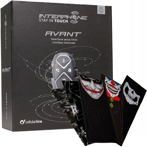 Домофон домофон AVANT Dual 5шт бандана комплект