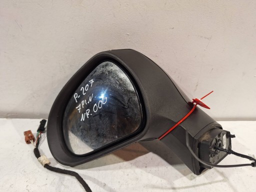 mirror exterior left PEUGEOT 207 7 PIN 06