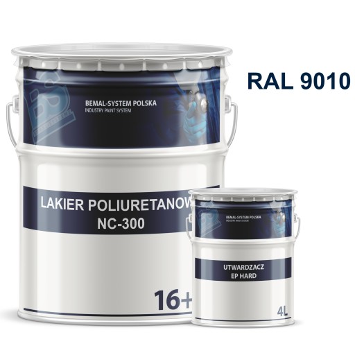 ФАРБА BEMAL SHIP - ПОЛІУРЕТАНОВИЙ ЛАК - 20L - RAL 9010