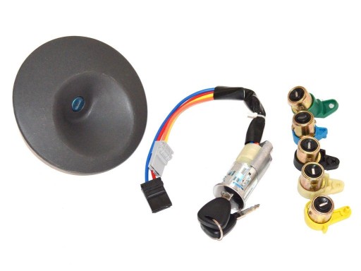 180.060.0013 - ЗАМОК ЗАЖИГАНИЯ + ВСТАВКИ + ПРОБКА RENAULT KANGOO 98>