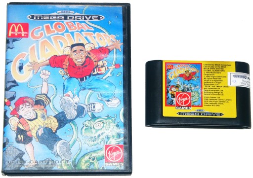 Global Gladiators - hra pre Sega Mega Drive.