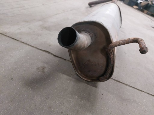 muffler, exhaust KONCOWY + SONDA OPEL CORSA D 1.2 16V 13220774