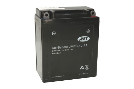 7074081 - Гелевий акумулятор JMT YB12AL-A2 BMW F650 GS