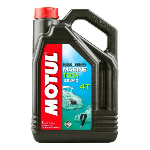 MOTUL OUTBOARD INBOARD Marine Tech 4T 25W40 5L