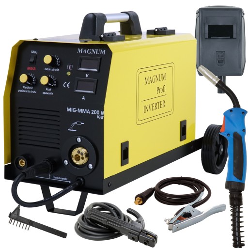 Сварочный аппарат MAGNUM MIG 200W MMA MIGOMAT 2in1 IGBT