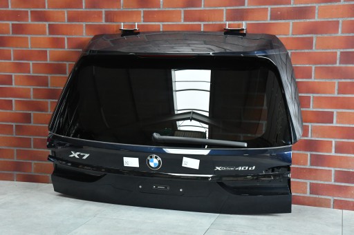 heckklappe kofferraumdeckel hinten BMW X7 G07 X7 G07 LCI 416 CARBONSCHWARZ
