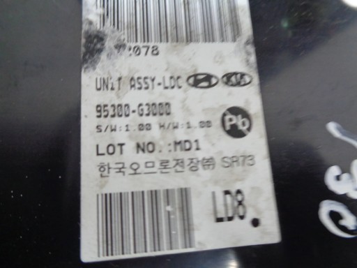 HYUNDAI I30 III control unit module ASSY 16R
