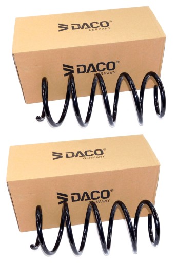 802710 - Пружина x2 передняя opel corsa c 1.0 комплект 1.2 daco
