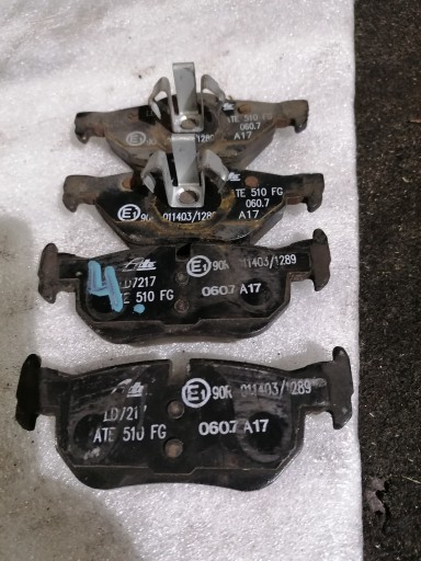 90R-11403/1289 - 4 тормозных колодки зд BMW E90 E91