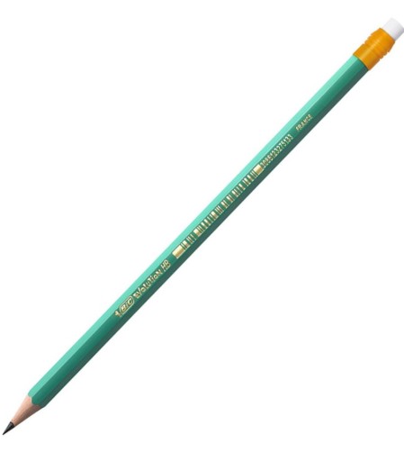 Олівець BIC HB з гумкою 1 шт.