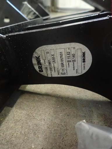 GANCIO TRAINO TOYOTA LAND CRUISER 150 2009