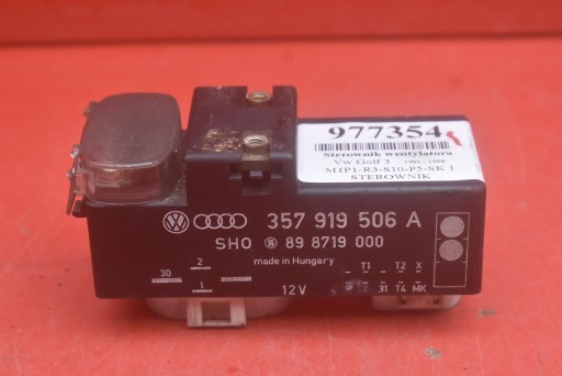 Bedienteil WENTYLATORA 357919506A VW GOLF 3 III 2.0 8V 115 KM 91-98